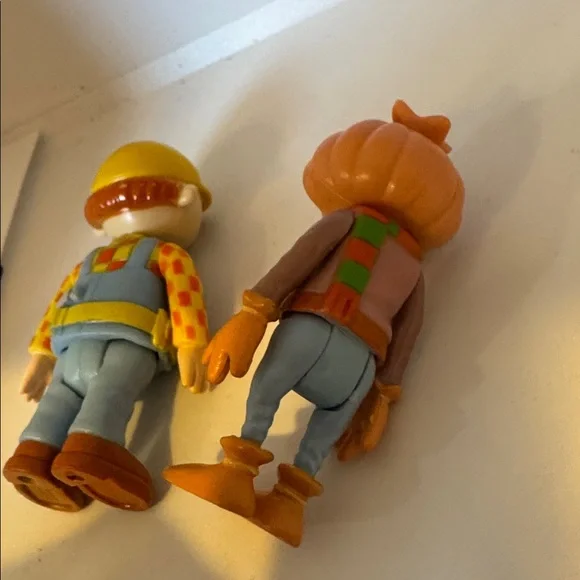 Bob the builder and scarecrow vintage articulated Character Set - Picture 5 of 5